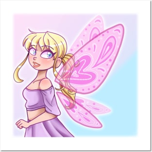 Pastel Fairy Posters and Art